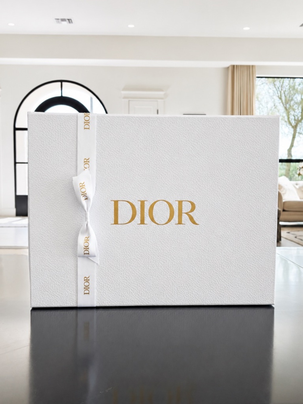 Dior Oversized Gift Box, Ribbon & Tissue
